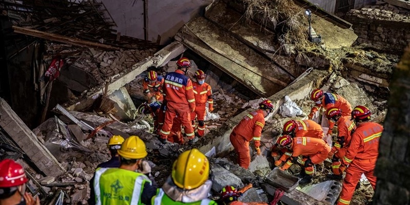 16 Orang Tewas Terkena Ledakan Gas di Chongqing