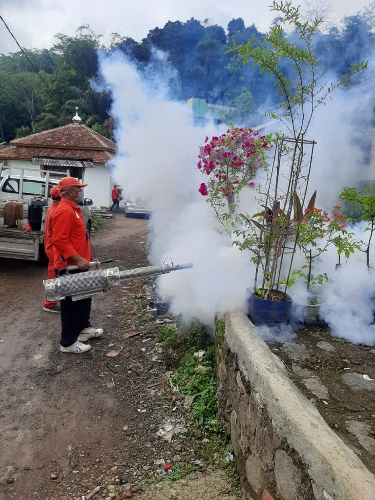 Belasan warga di Desa Cibadak Cibeber Cianjur Terjangkit Cikungunyah