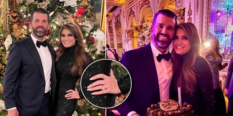 Kimberly Guilfoyle Tunangan dengan Trump Jr, Pamer Cincin Berlian Besar di Instagram