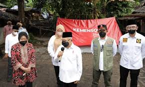 Maruf Amin Didampingi Kepala BNPB dan Mensos Tinjau Lokasi Terdampak Gempa Bumi Banten