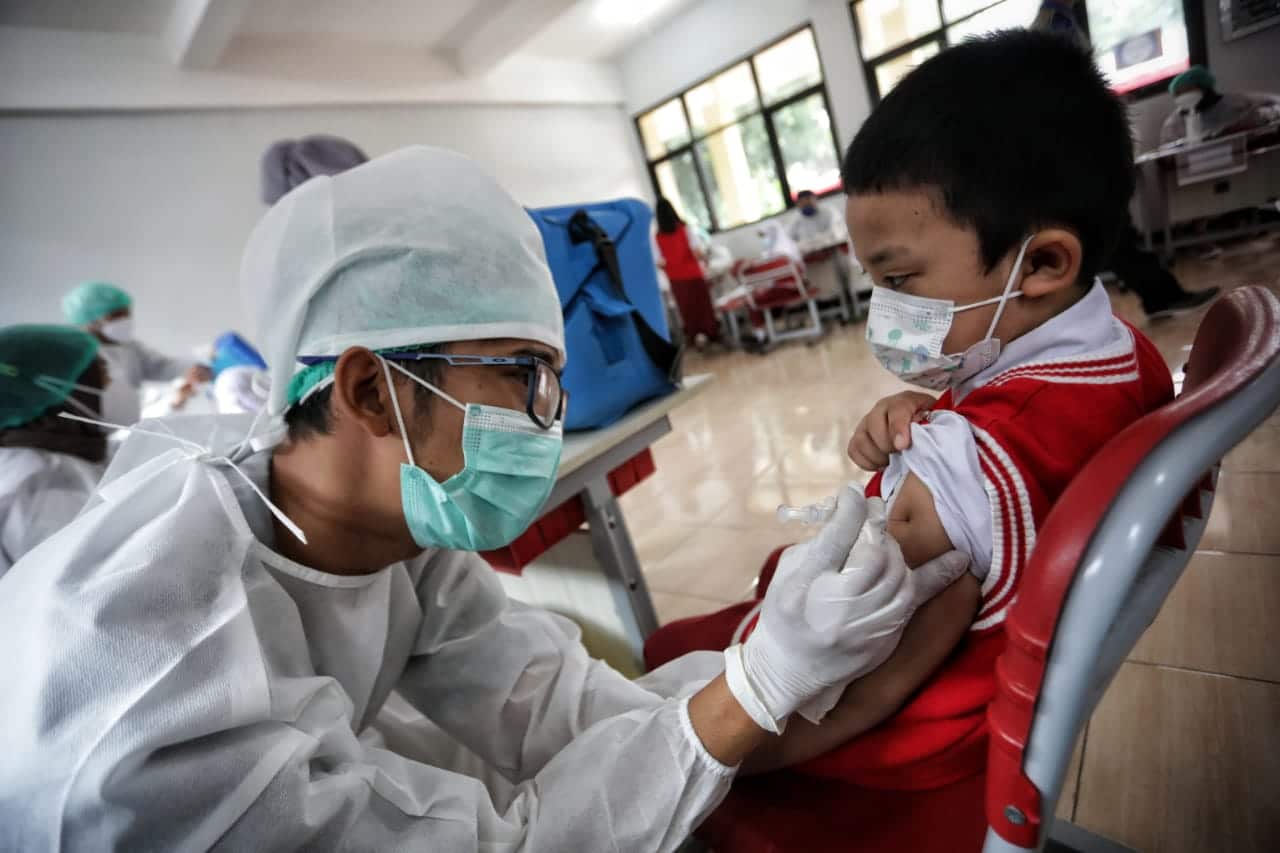 2022, Jawa Barat Kebut Vaksinasi Anak 6-11 Tahun 