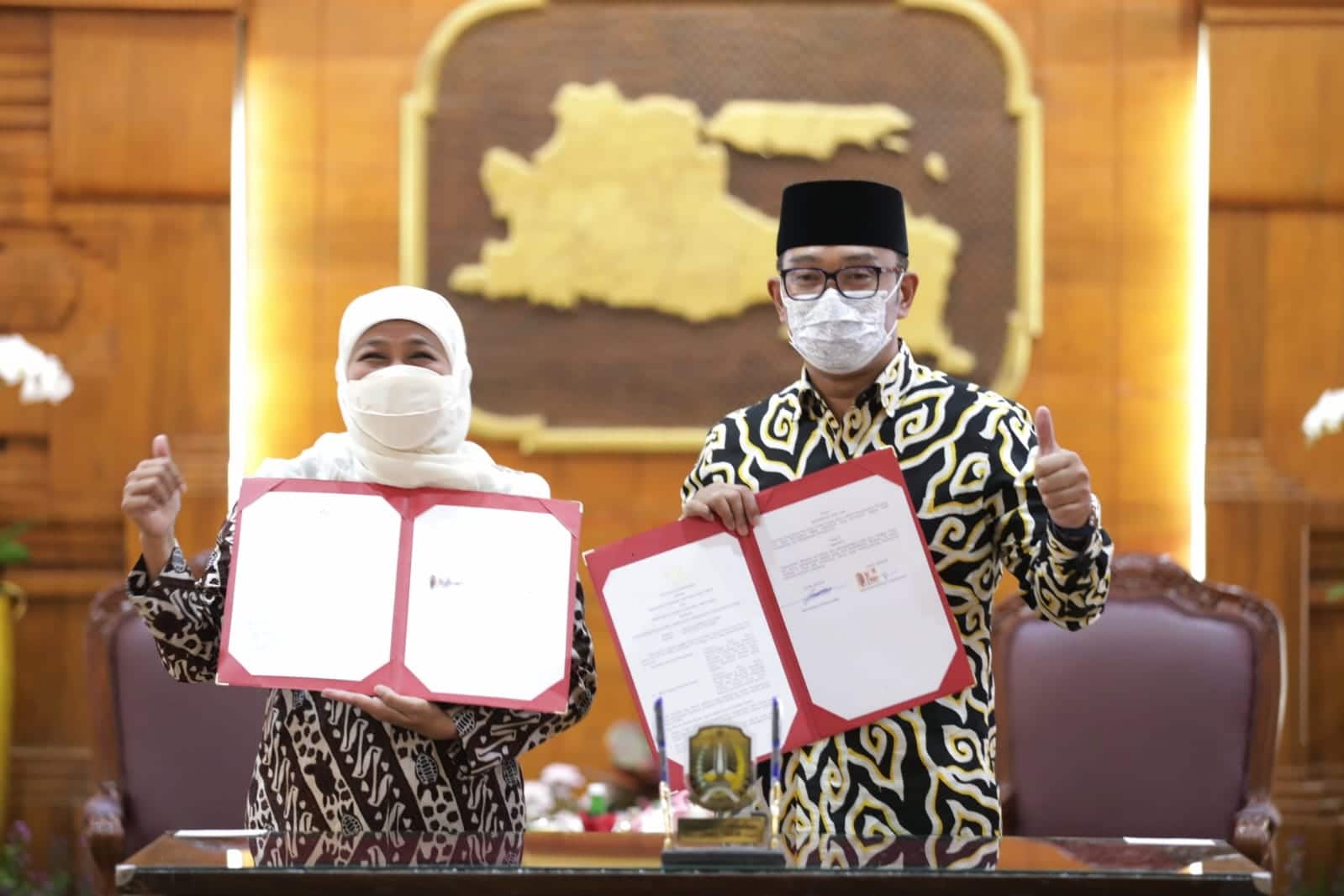 Jawa Barat dan Jawa Timur Jalin Kerja Sama G to G, Mulai dari Swasembada Pangan Hingga Baterai Mobil