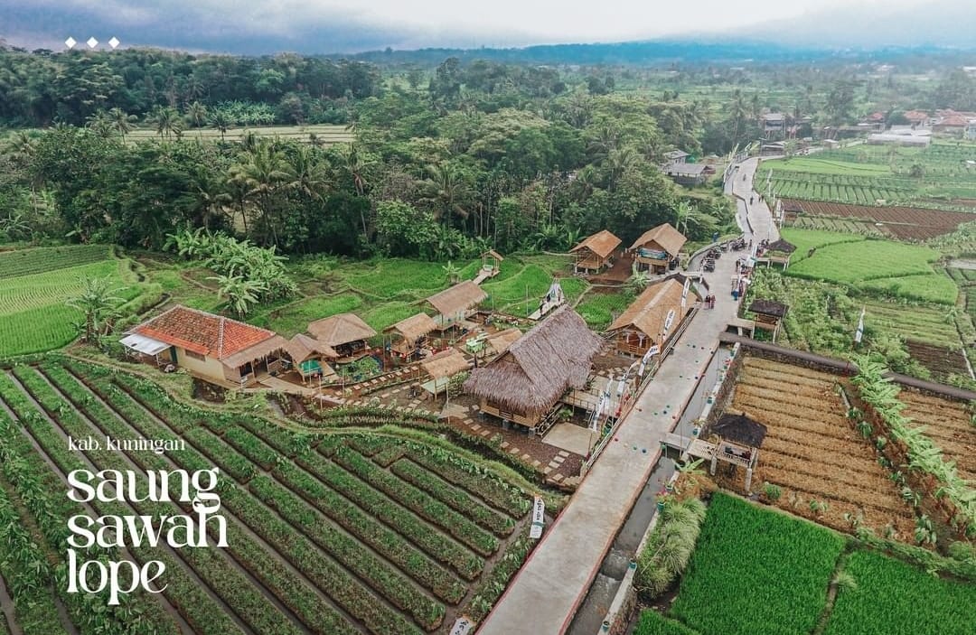 Sawah Lope, Wisata yang Sedang Hits di Kuningan