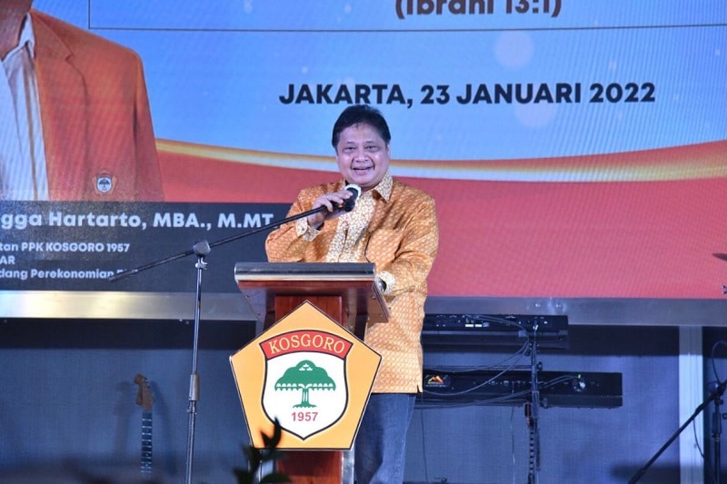 Airlangga Minta Kosgoro Bersama-sama Berjuang Demi Rakyat