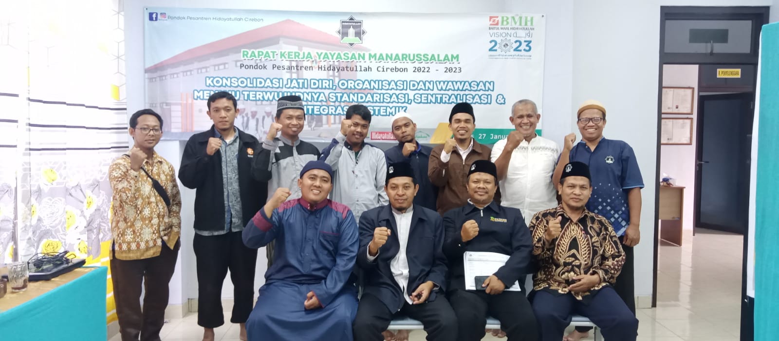 Yayasan Manarussalam Ponpes Hidayatullah Cirebon Gelar Raker, Inilah Tujuannya