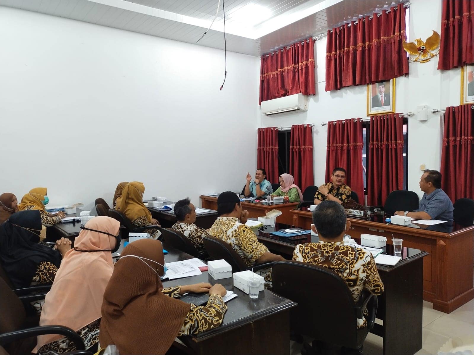 Rapat Evaluasi, Komisi II Sentil soal Mutasi Akhir Tahun