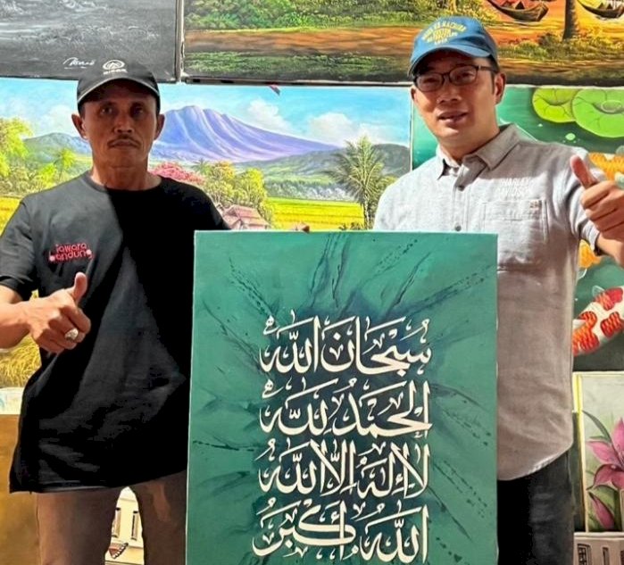 Kang Emil Bantu Pasarkan Lukisan Seniman Braga Lewat NFT, Harganya Naik 8 Kali Lipat