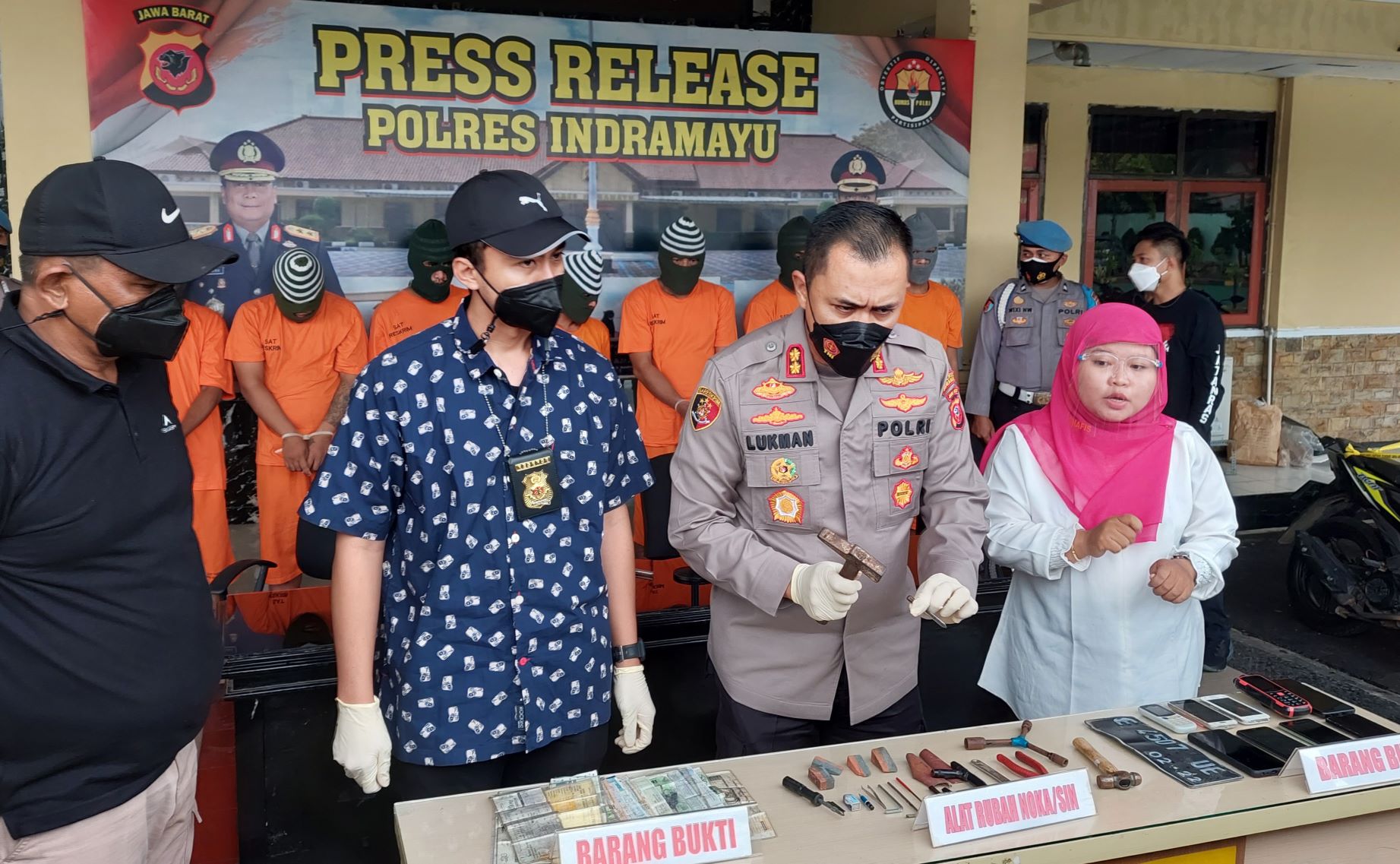 Ada Komplotan Penadah Motor Curian di Indramayu, Ini Modusnya