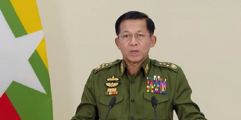 Tolak Negosiasi dengan Oposisi, Pemimpin Junta Myanmar: Saya Akan Musnahkan Mereka Sampai Akhir