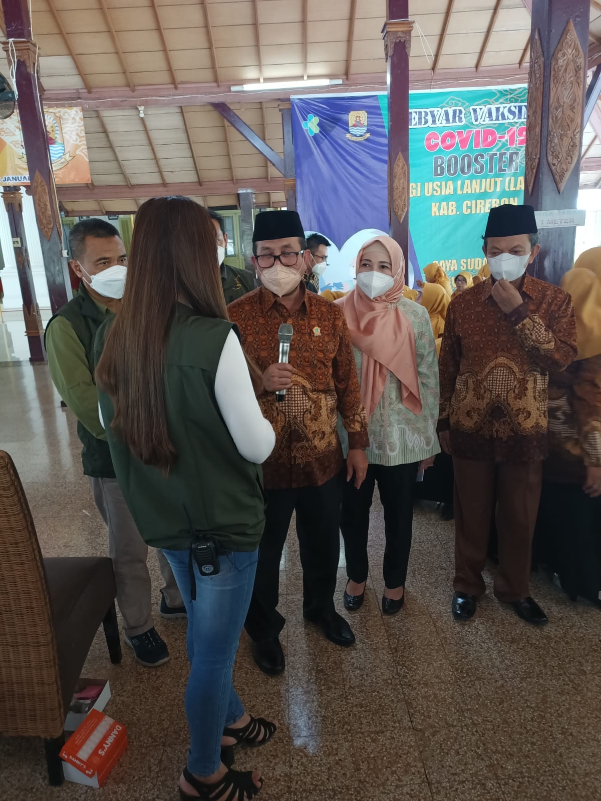 Pemkab Cirebon Terus Genjot Vaksinasi Booster untuk Lansia