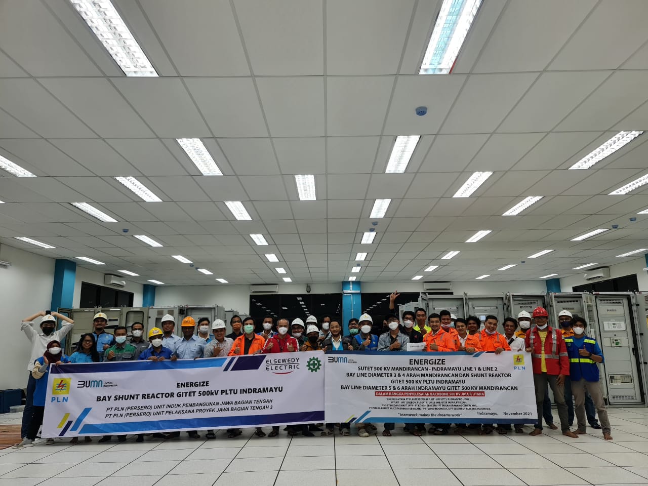 PLN Perkuat Backbone Jaringan Interkoneksi Transmisi 500 kV Jalur Utara Jawa-Bali