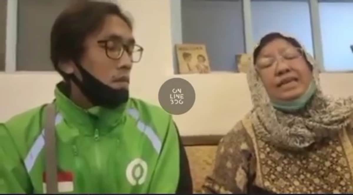 Ibu Viral Maki-maki Ojol di Cirebon Minta Maaf Lagi
