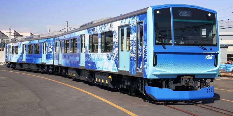 Jepang Uji Coba Kereta Hidrogen Perdananya