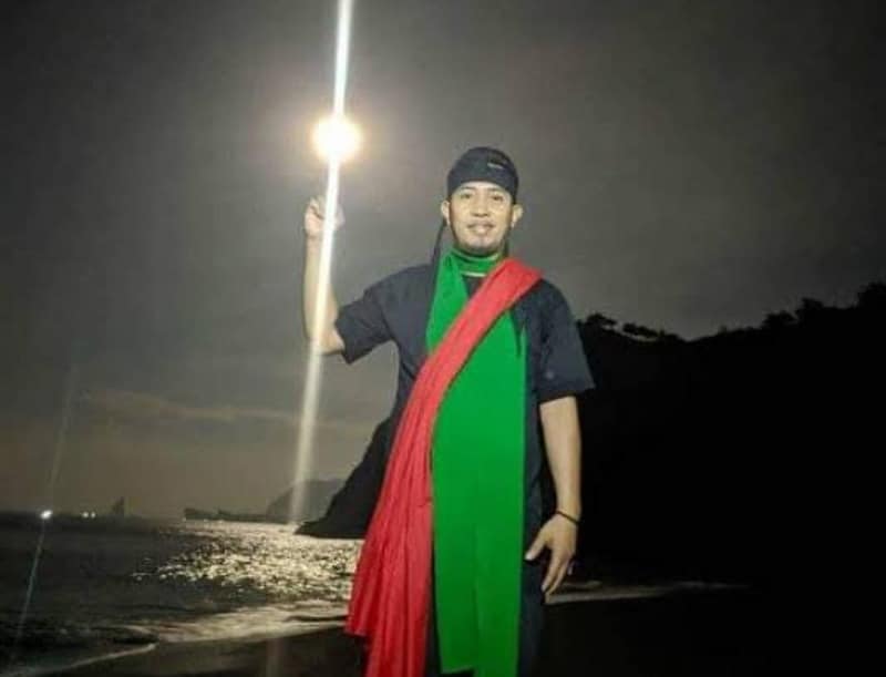 Nur Hasan asal Jember Foto Pegang Bulan, Pemimpin Padepokan Tunggal Jati Nusantra, Begini Nasibnya