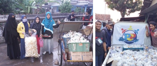Tebar Kebaikan Bersama Pemuda Cirebon Peduli (PCP)