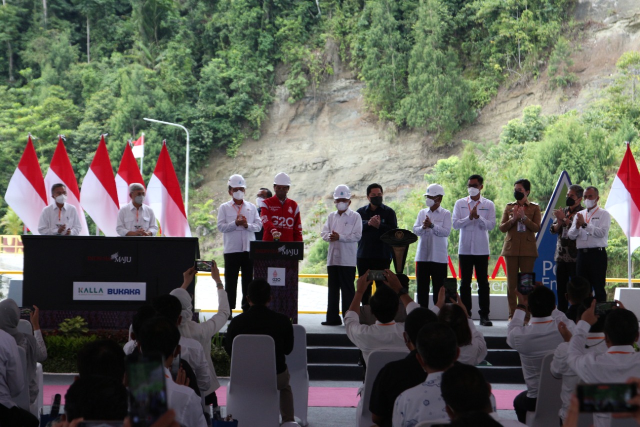 Diresmikan Presiden Jokowi, Ini Profil PLTA Poso Pembangkit EBT Terbesar di Indonesia Timur