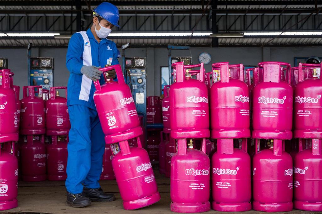 Harga LPG 3 kg Tetap, Meski Harga Minyak Dunia Melambung