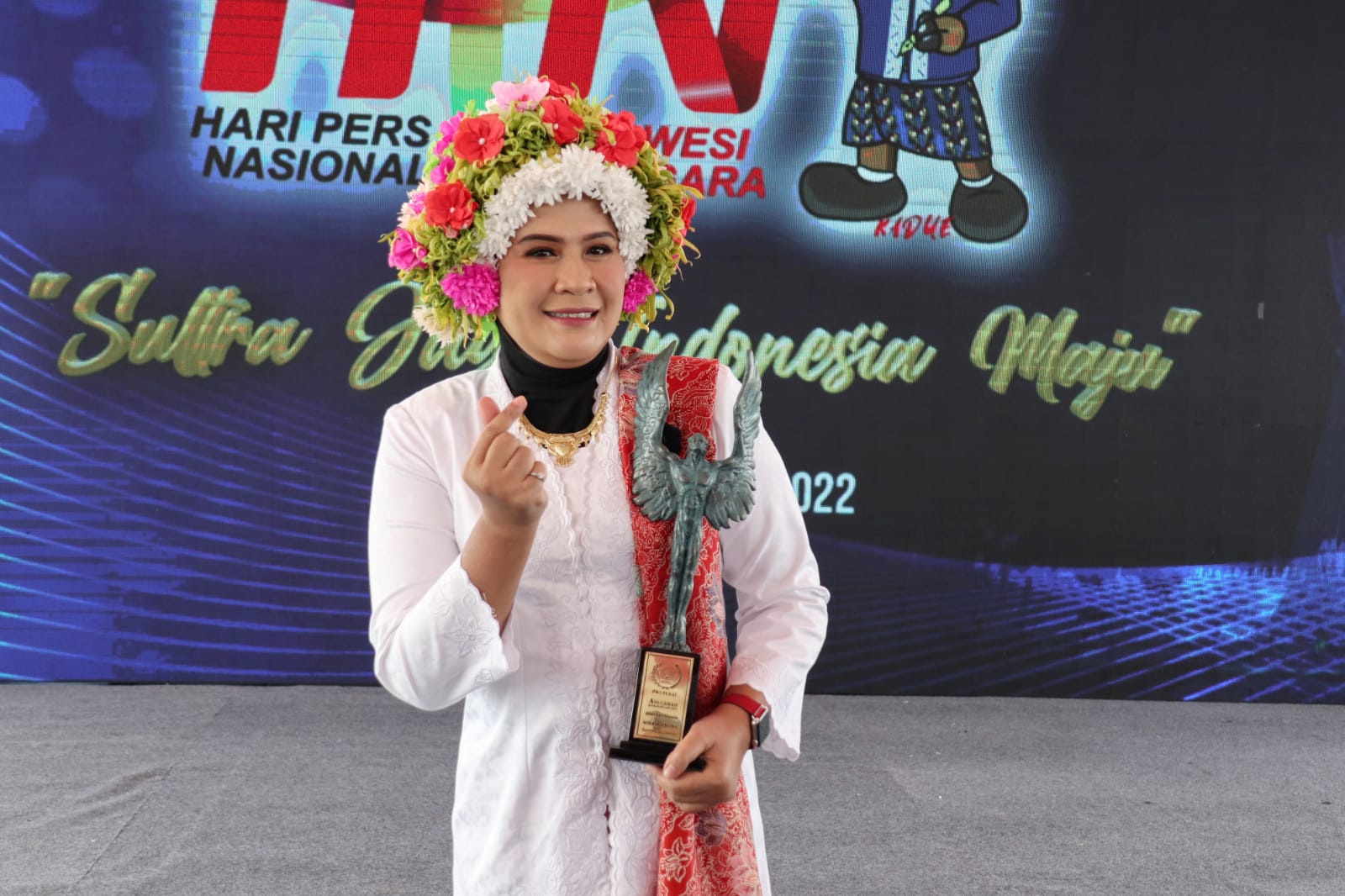 Bupati Indramayu Raih Penghargaan Anugerah Kebudayaan di Puncak Acara HPN 2022