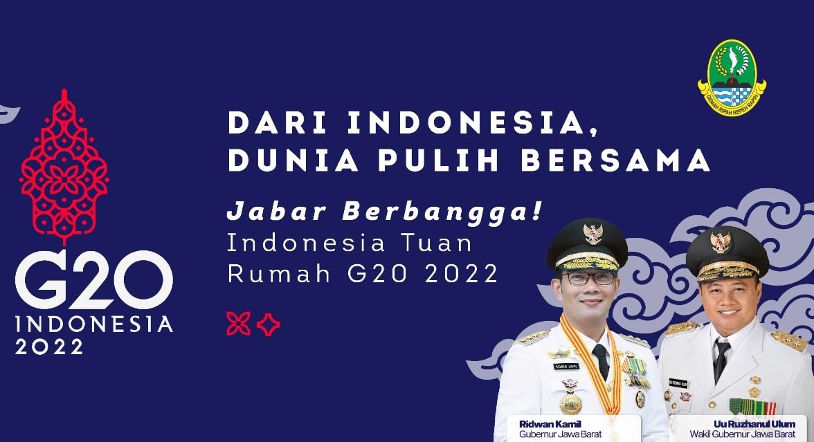 Jadi Co-Chairs Indonesia, Jawa Barat Tuan Rumah Tiga Agenda Rangkaian Forum Internasional G20