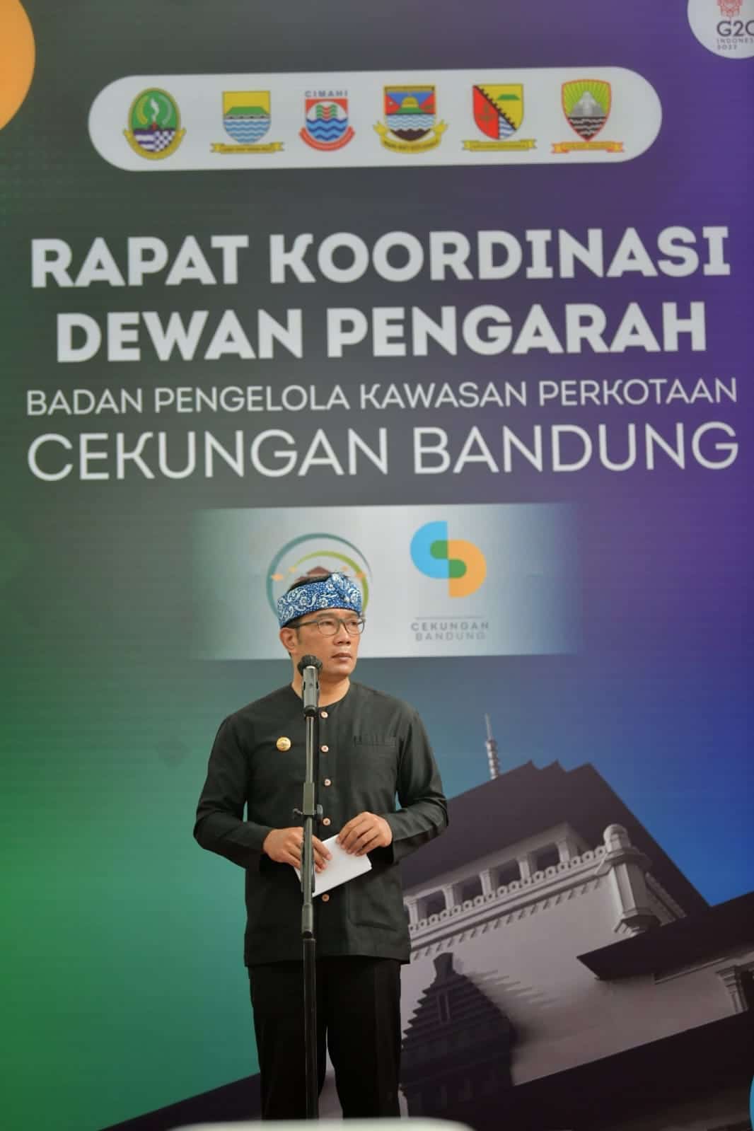 Ridwan Kamil dan Lima Kepala Daerah Cekungan Bandung Sepakati Program Percepatan