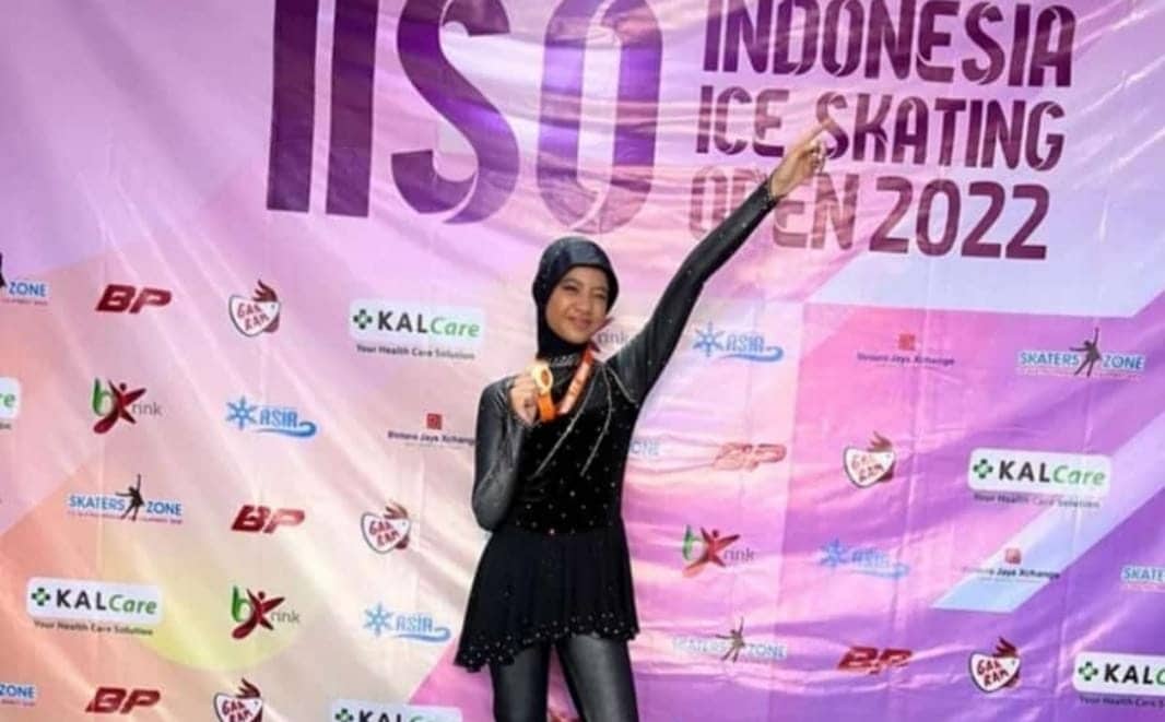 Dua Atlet Ice Skating Indramayu Juara IISO