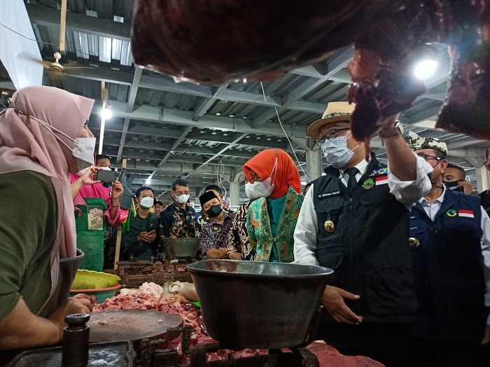 Pedagang Pasar Kue dan Pasalaran Girang Diresmikan Gubernur Ridwan Kamil, Sudah Lama Menanti