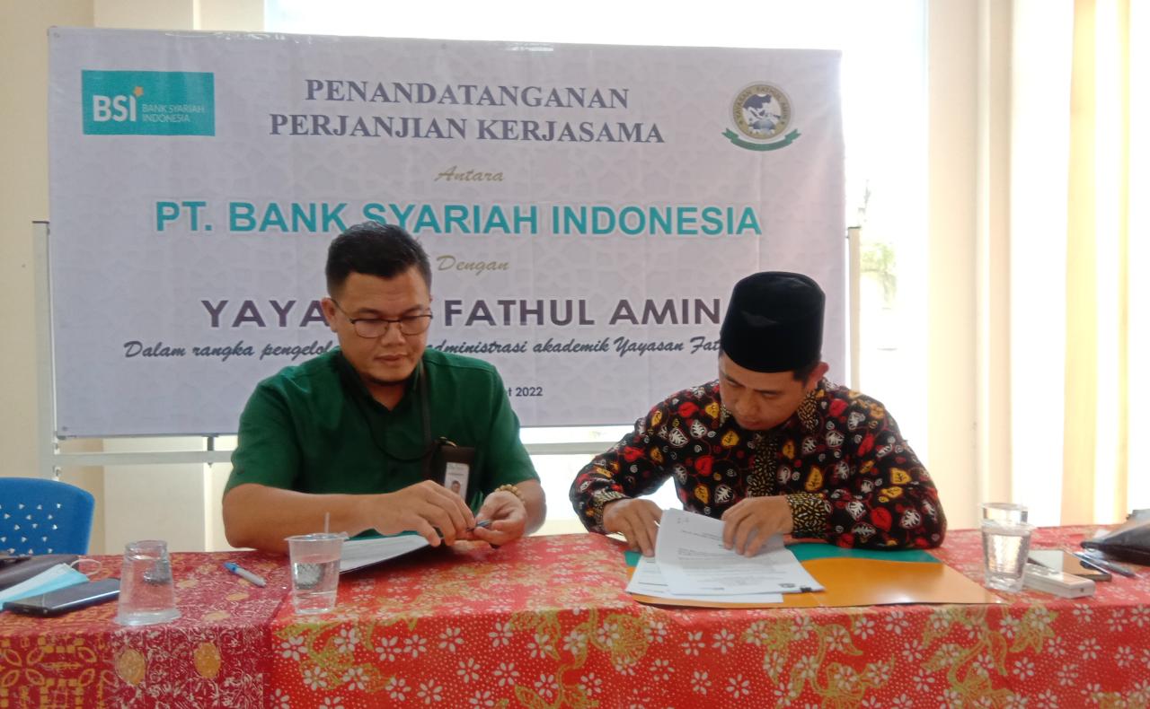 Yayasan Fathul Amin gandeng Bank Syariah Indonesia Tingkatkan Layanan Keuangan