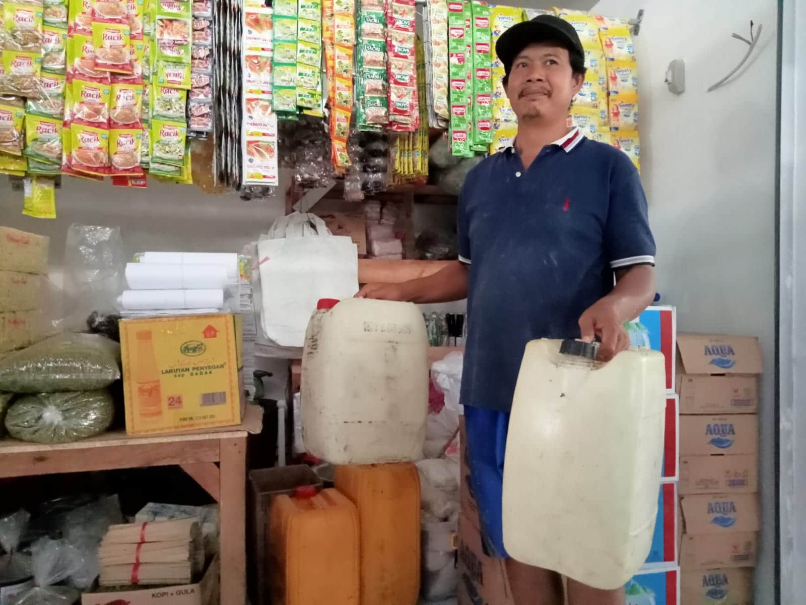 Minyak Goreng Curah Mulai Langka di Pasar Pasalaran, Kapolresta Cirebon Kembali Sidak