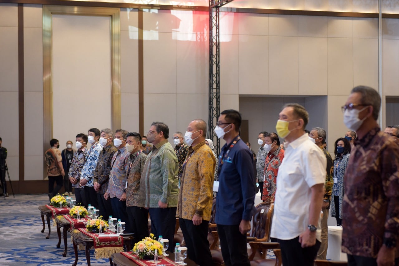 Airlangga Hartarto Buka IIMS Hybrid 2022, Sektor Otomotif Kembali Pulih