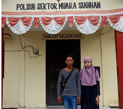 Gadis Asal Cirebon Hilang, Kini Sudah Ditemukan di Muara Sugihan Kabupaten Banyuasin