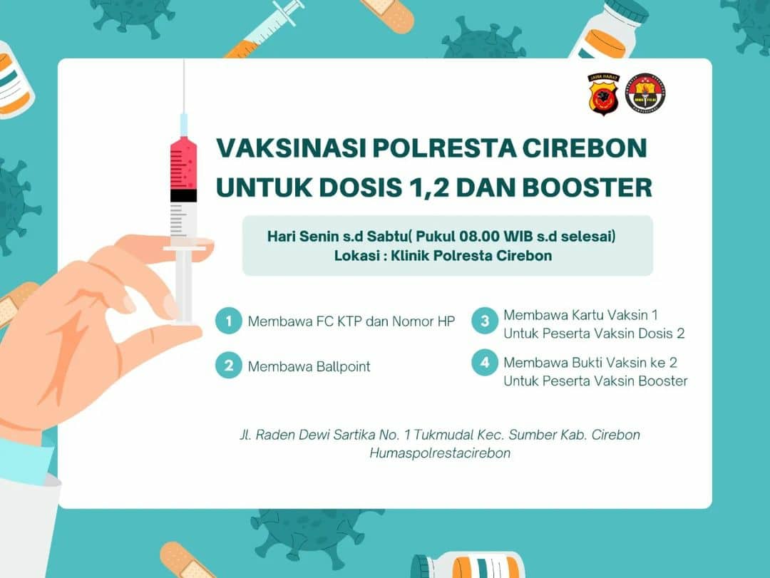 Jadwal Vaksin Booster di Kabupaten Cirebon, Cek di Sini
