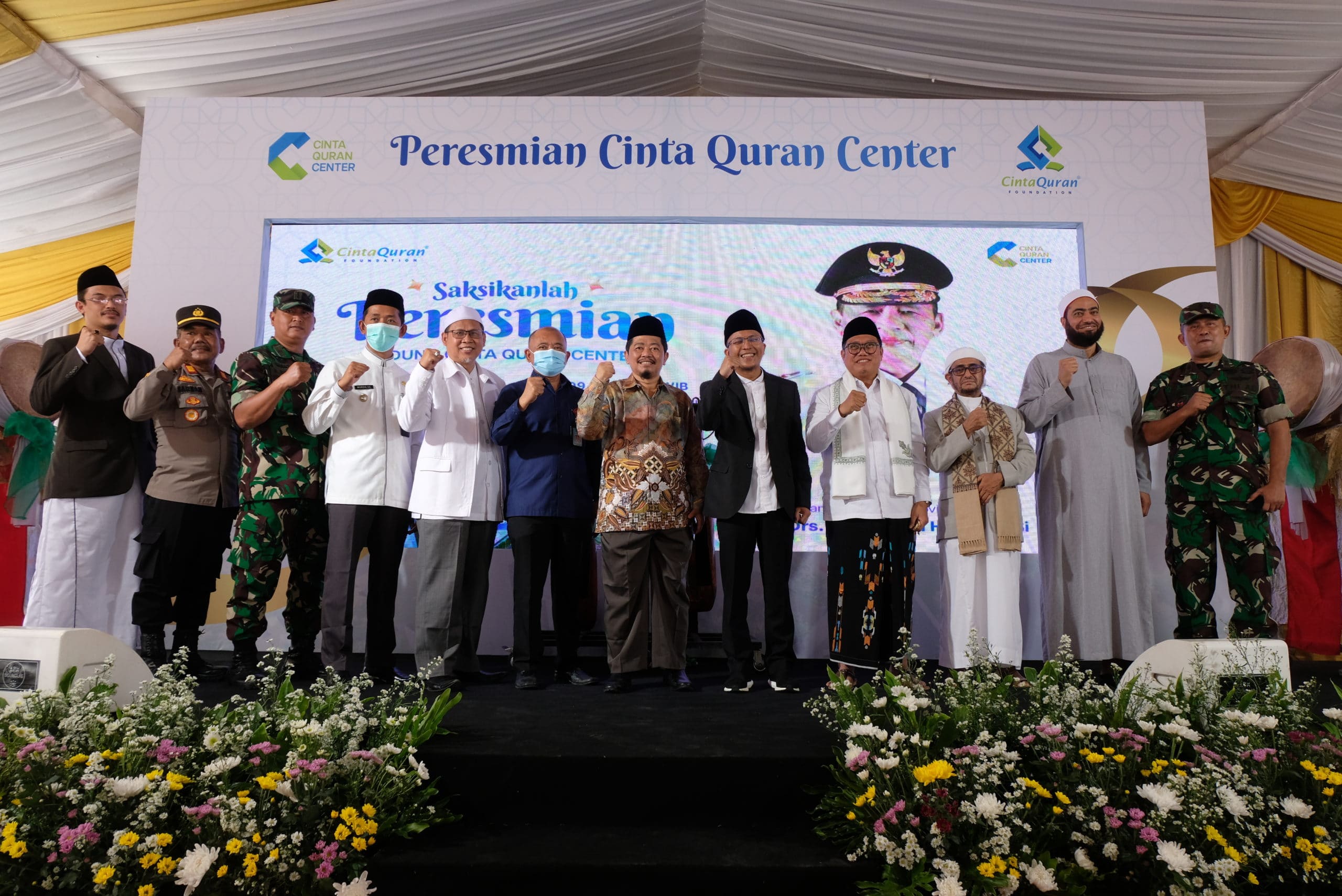 Cinta Quran Center Telah Diresmikan, Sejumlah Artis Ibukota Hadir