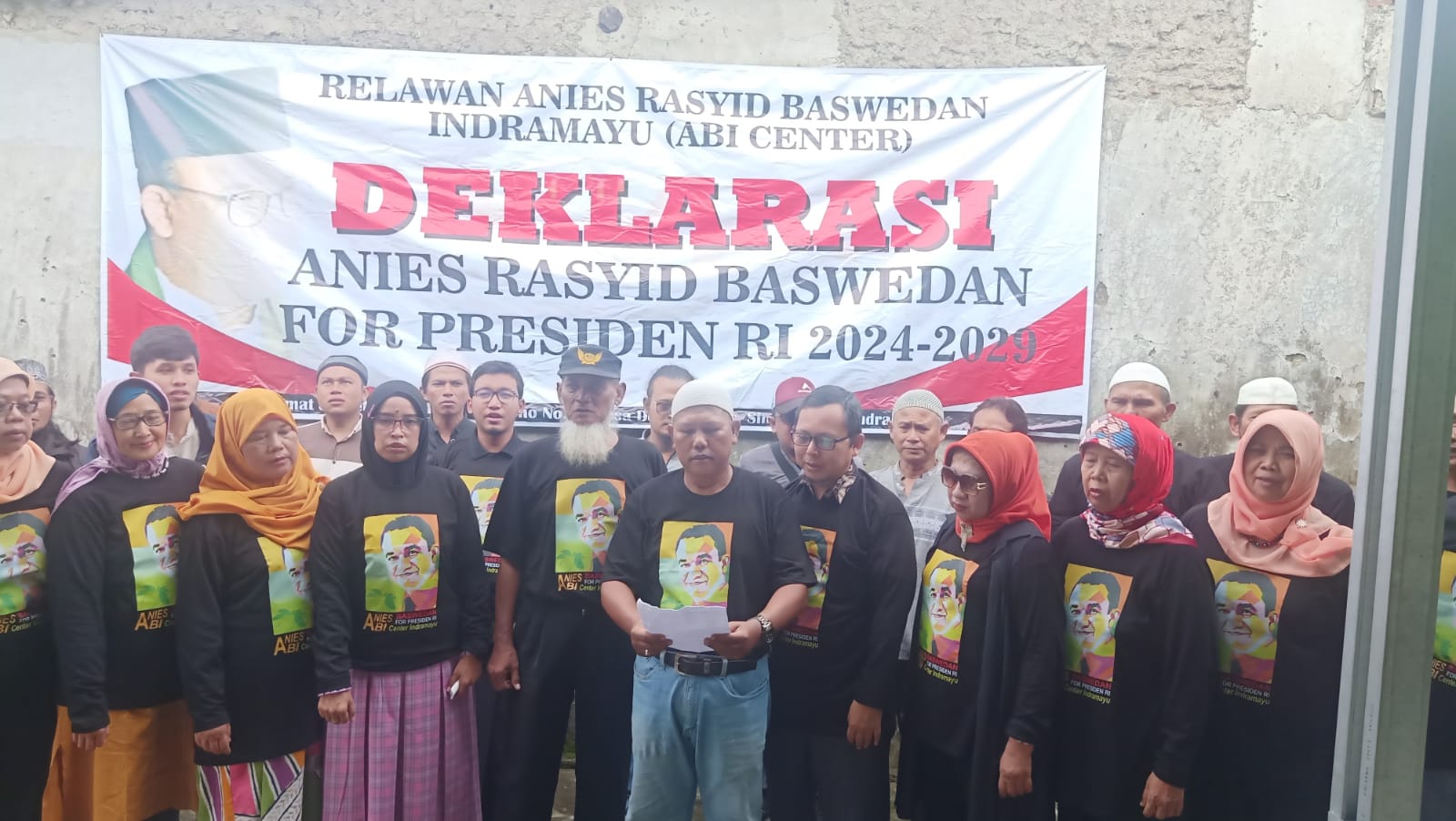 Relawan Anies Baswedan Indramayu Deklarasi,  Sebut RI 1