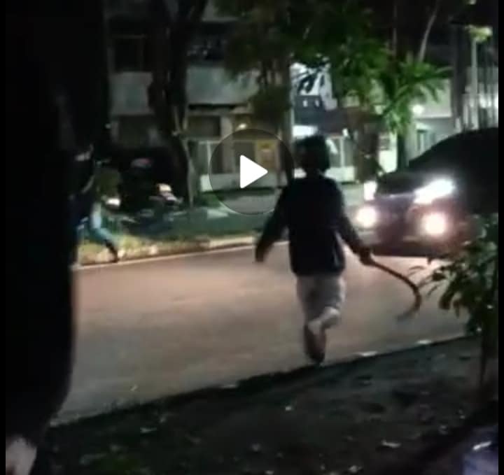 Tawuran di Jl Cipto Kota Cirebon, Geng Motor Bentrok dengan Obrog Sahur