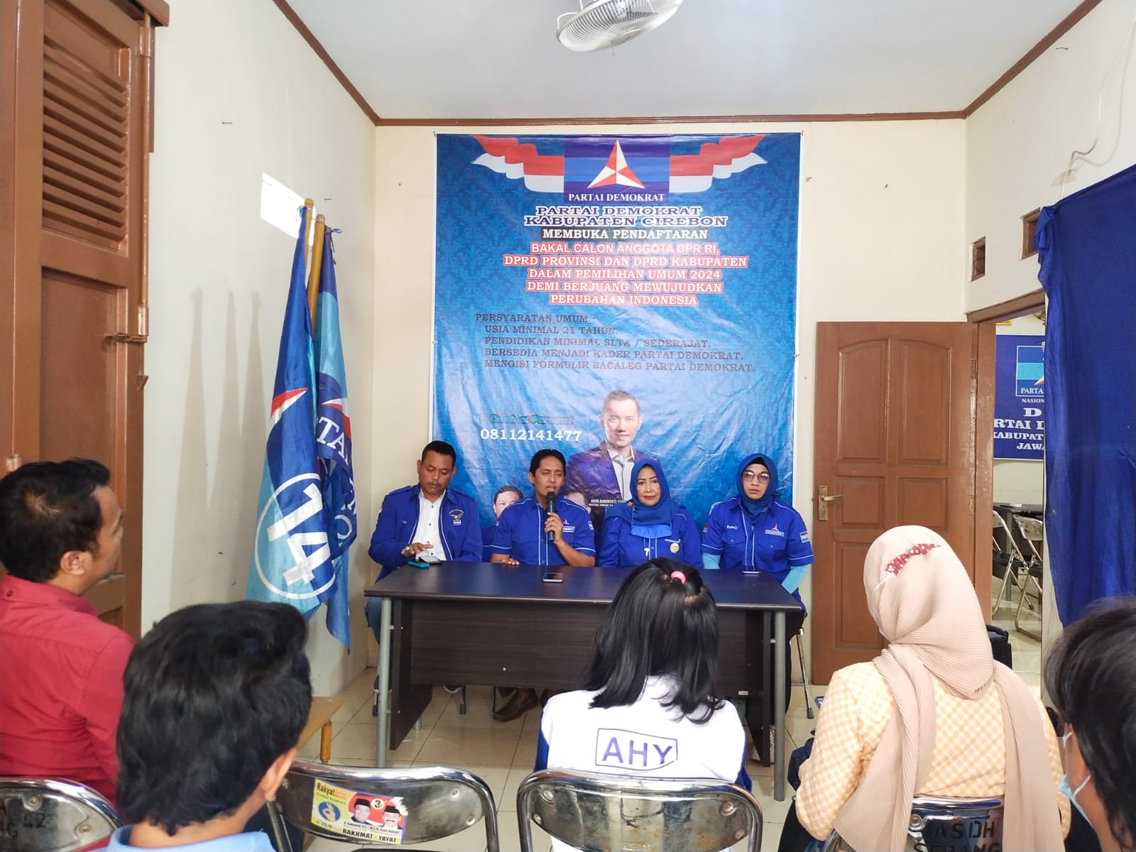 Pendaftaran Bacaleg Partai Demokrat Kabupaten Cirebon, DPC Incar Caleg Potensial di Dapil V dan VI