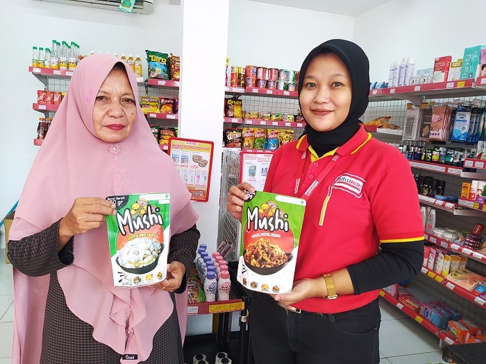 Mushi Produk Olahan Jamur Asal Cirebon,Wujud Kemitraan Alfamart dan Usaha Kecil Mikro
