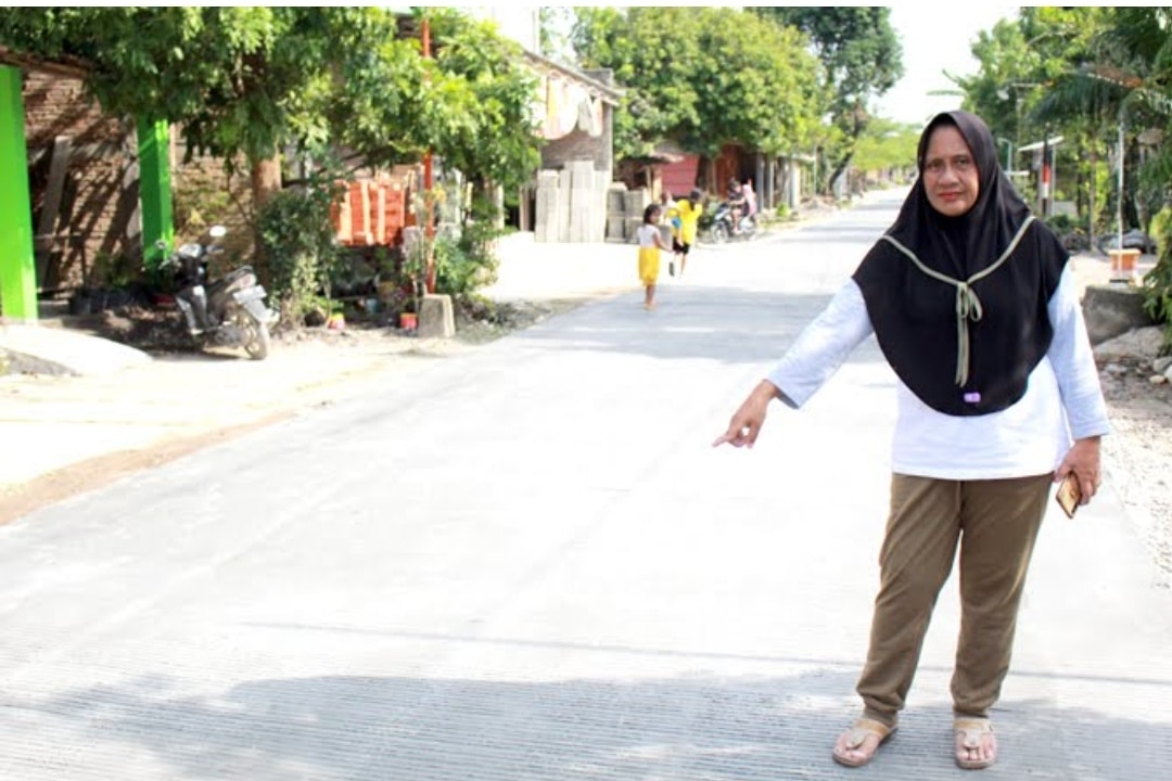 Penampakan Jalan yang Dibangun Crazy Rich Grobogan, Mulus, Dulunya Rusak Berat