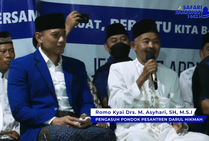 Viral! Kiai Asyhari Sebut AHY Keturunan Rasulullah dan Raja Majapahit