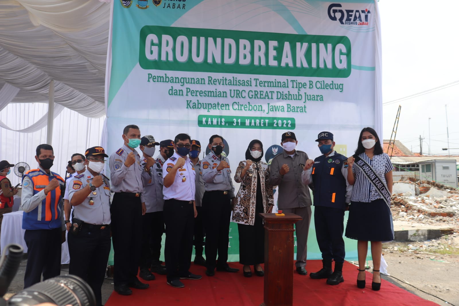 Pembangunan Terminal Type B di Ciledug Resmi Dimulai