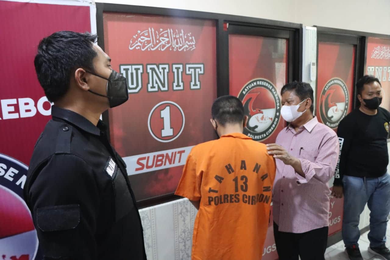 Satresnarkoba Polresta Cirebon Berhasil Ringkus Pengedar Sabu
