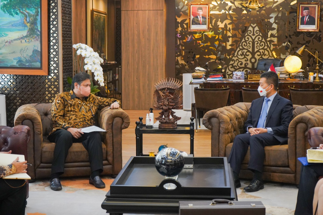 Menko Airlangga Sambut Baik MoU Indonesia-Tiongkok Dalam Ekonomi Digital