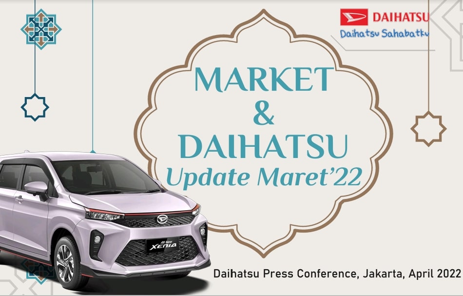 Penjualan Daihatsu Kuartal I 2022 Cetak Market Share 19,7 Persen