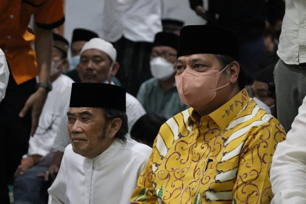 Raja Dangdut Roma Irama Kembali ke Golkar, Airlangga: Insya Allah