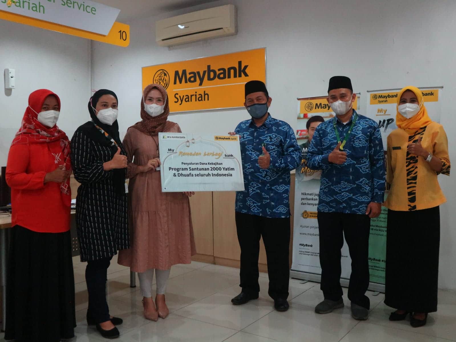 Maybank Indonesia Santuni Ribuan Anak Yatim