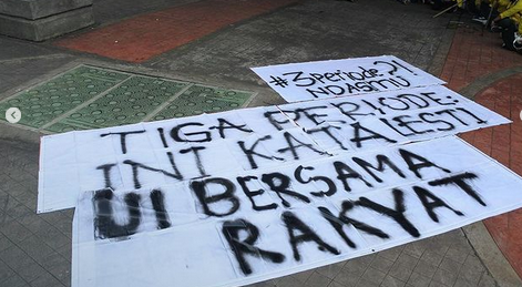 Demo 11 April 2022, Ada yang Bilang Besoknya Jokowi Lengser
