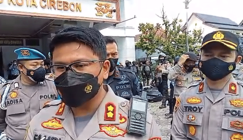 Demo Mahasiswa Hari Ini di Cirebon, Kapolres Ciko: Sudah Sesuai SOP Pengendalian Massa