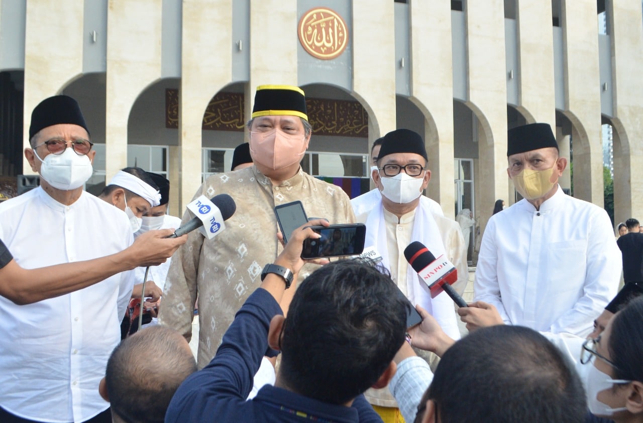 Momen Mudik Idul Fitri, Airlangga Sebut Mendorong Pemulihan Ekonomi