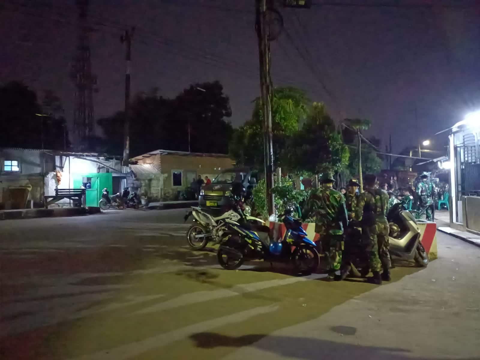 Arhanudse Patroli di Kriyan Timur Cirebon, Bawa Senjata Lengkap, Geng Motor Pasti Ketar-ketir