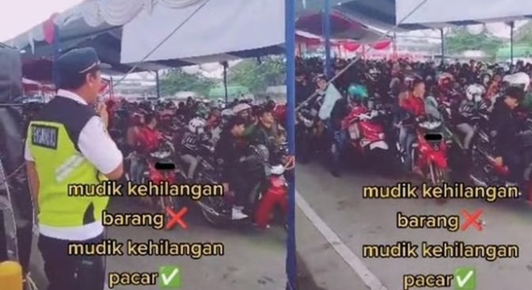 Pemudik Kehilangan Pacar Viral, Diumumkan Pakai Toa