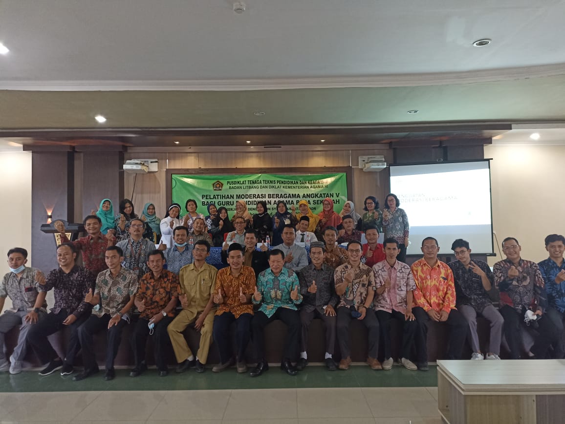 RMB IAIN Syekh Nurjati Gelar Pelatihan Penggerak Moderasi Beragama Bagi Guru Agama di Sekolah Se Cirebon